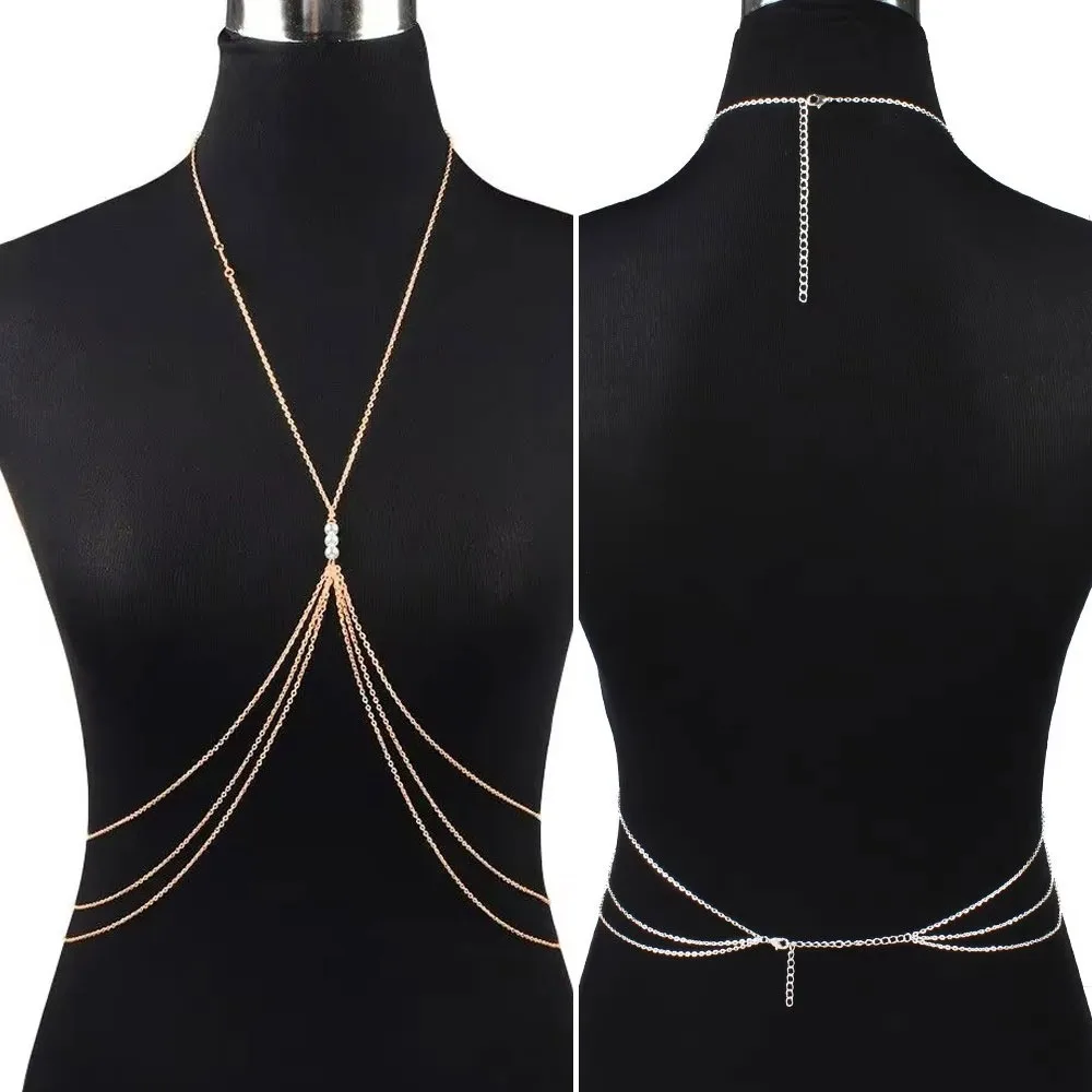 Women Simple Sexy Cross Waist  - Body Jewelry ulasan dan harga