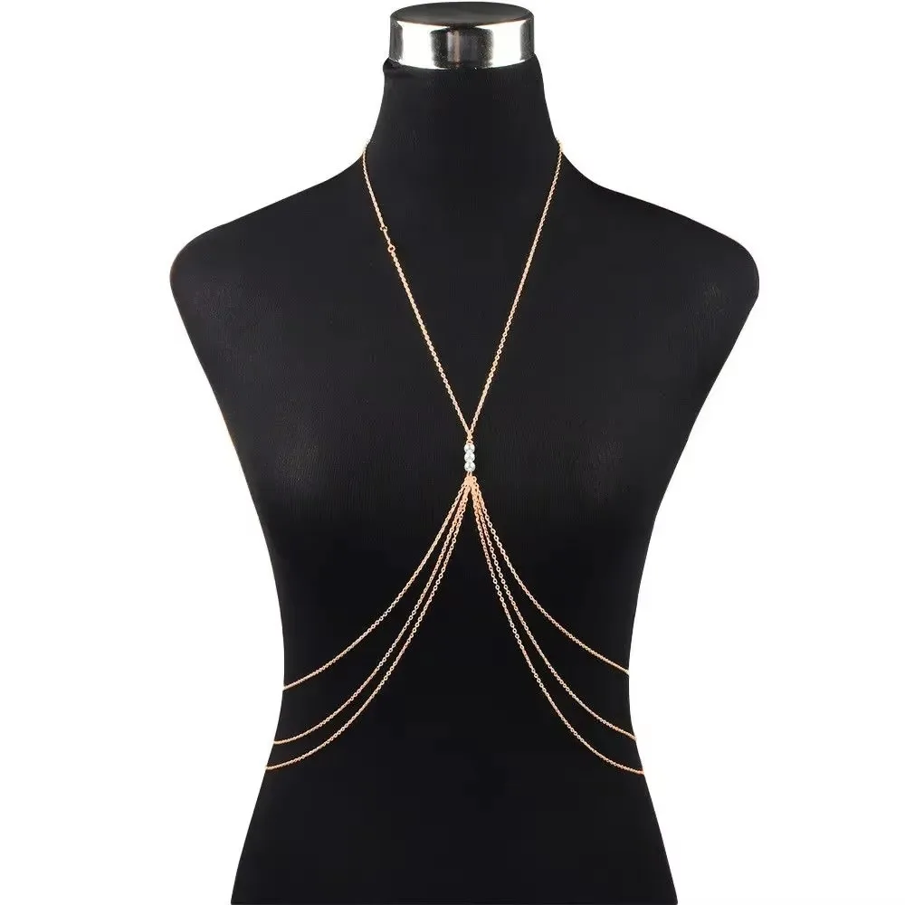 Women Simple Sexy Cross Waist  - Body Jewelry ulasan dan harga