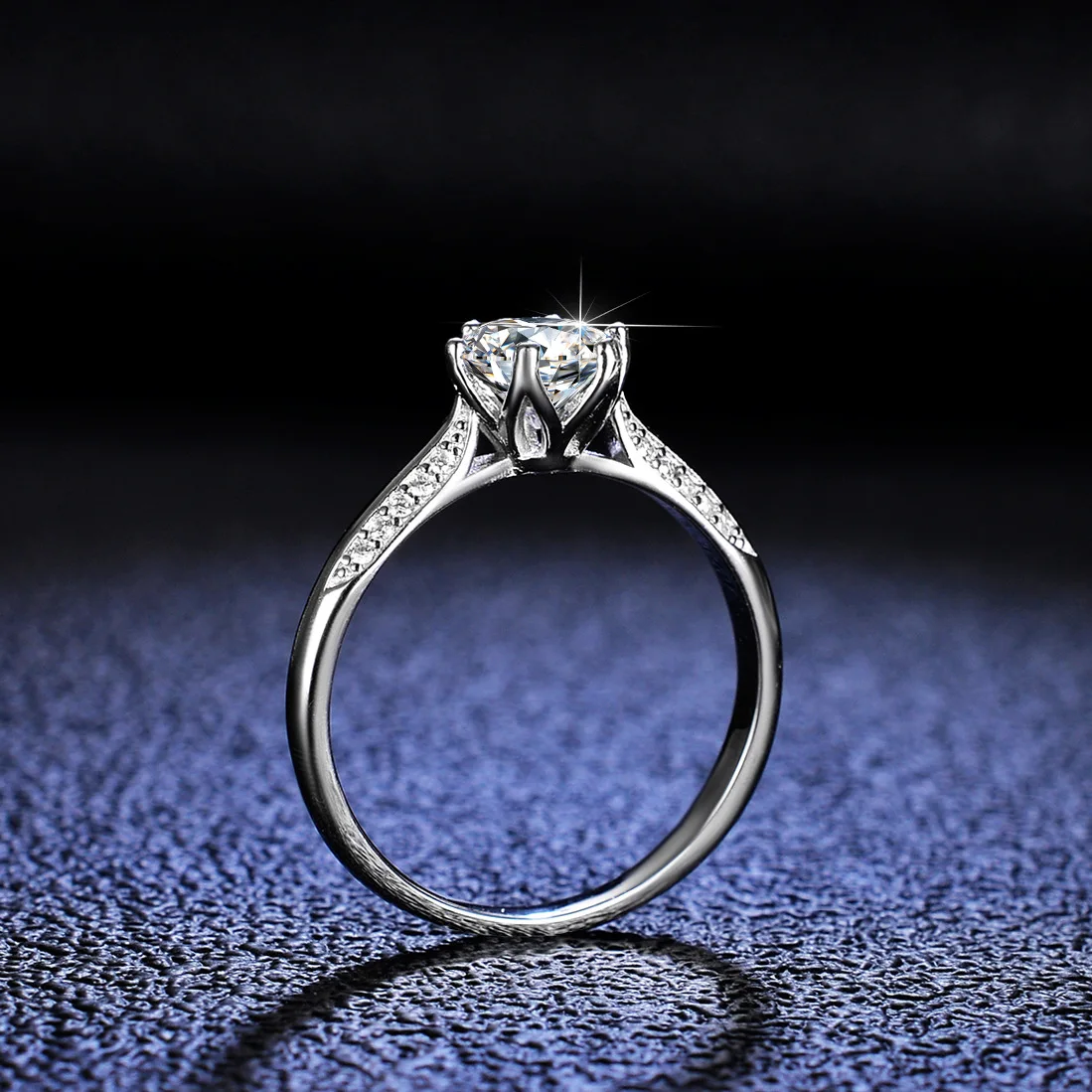 Lumira 1 Carat Mossanet Engage - Moissanite Engagement Ring 1 Carat ulasan dan harga
