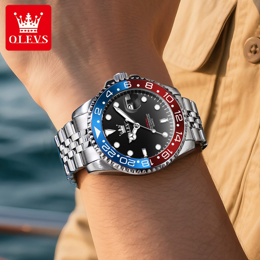 OLEVS 5657 Original Brand Men' - Watch Accessories ulasan dan harga