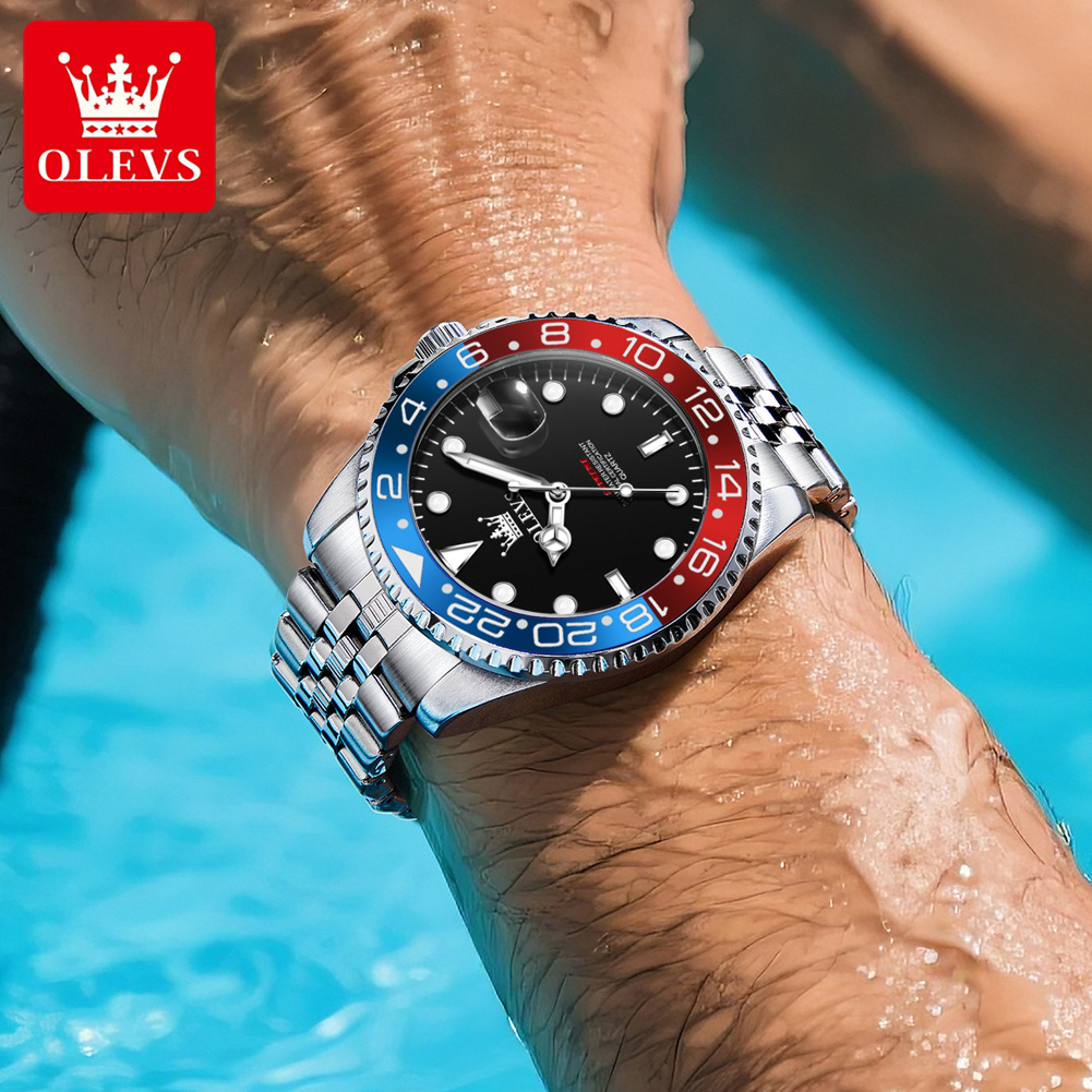 OLEVS 5657 Original Brand Men' - Watch Accessories ulasan dan harga