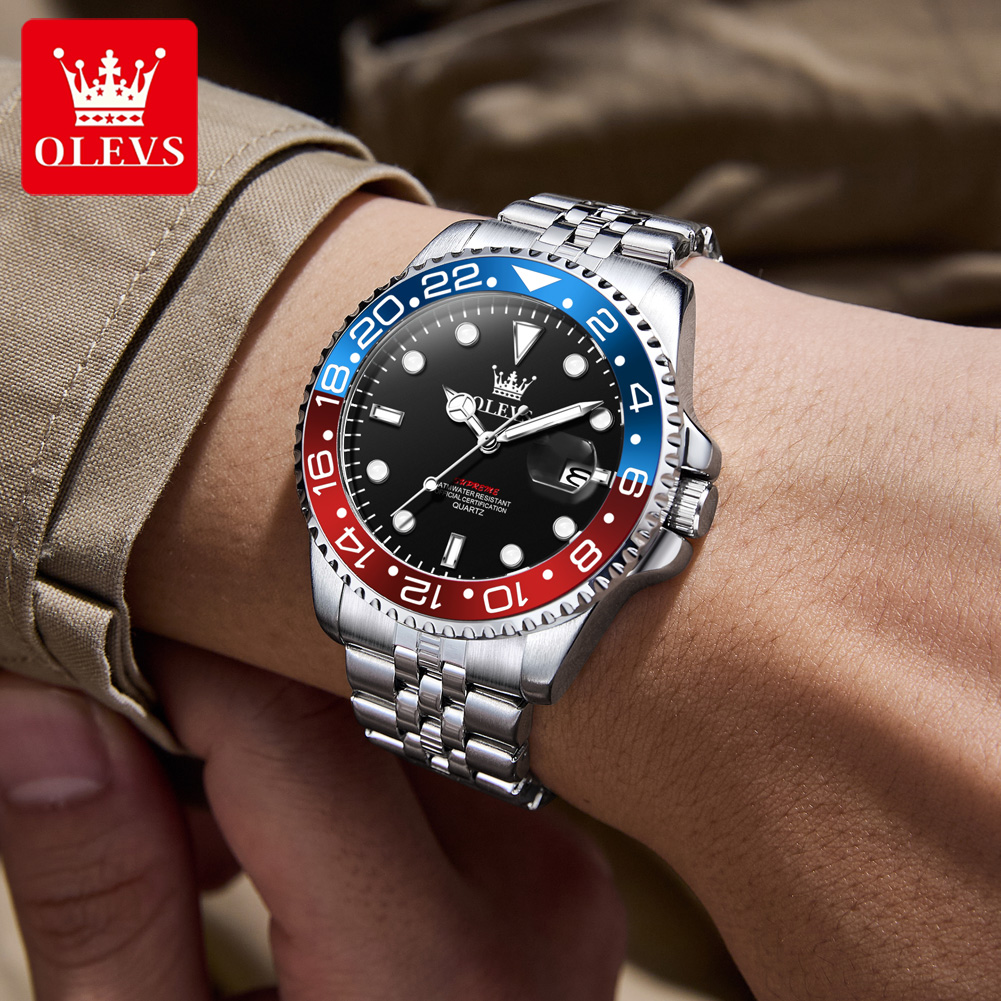 OLEVS 5657 Original Brand Men' - Watch Accessories ulasan dan harga
