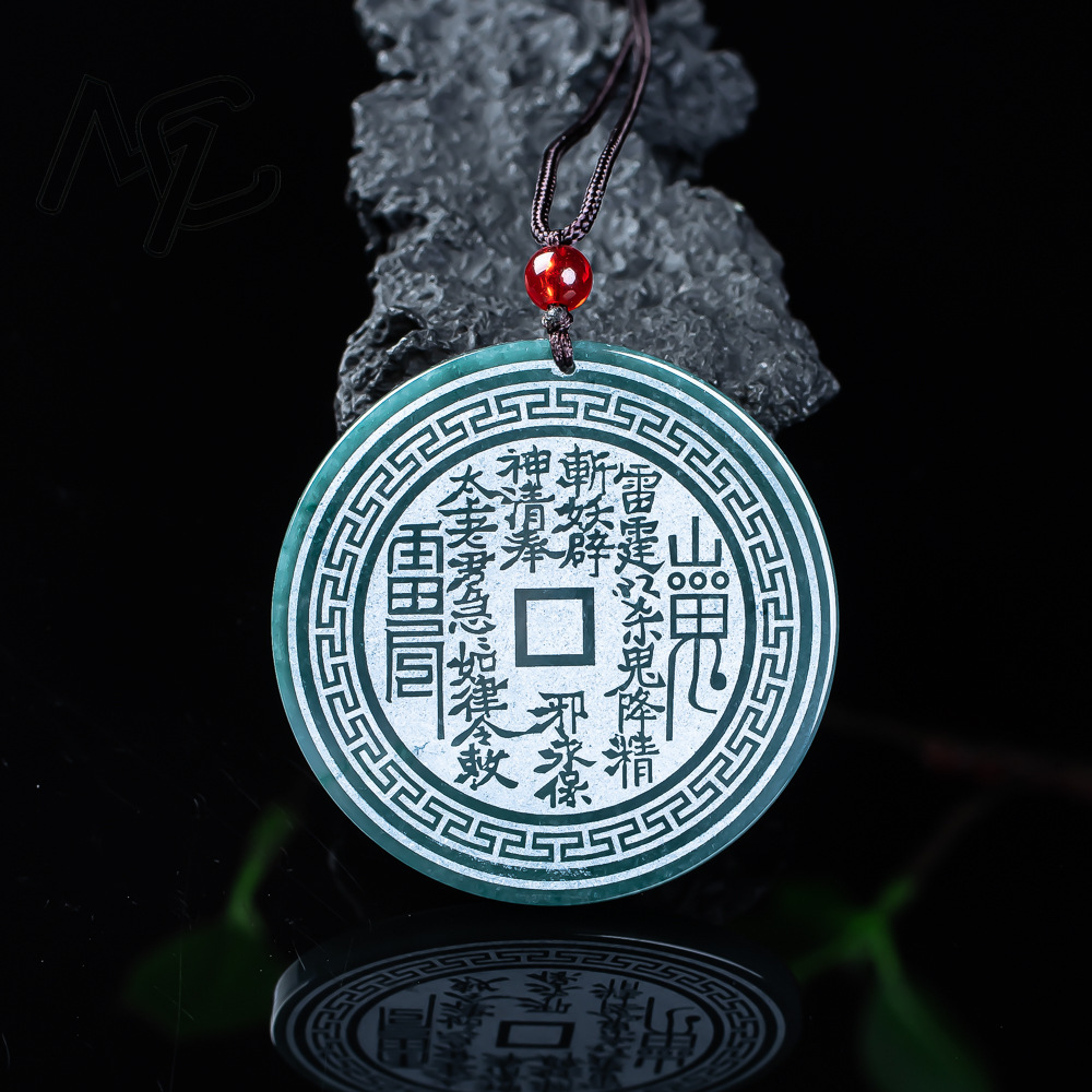 Real Natural Jadeite Blue Wate - Necklaces ulasan dan harga
