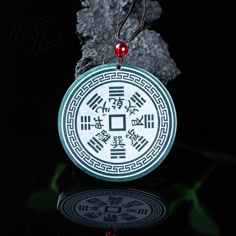 Real Natural Jadeite Blue Wate - Necklaces ulasan dan harga