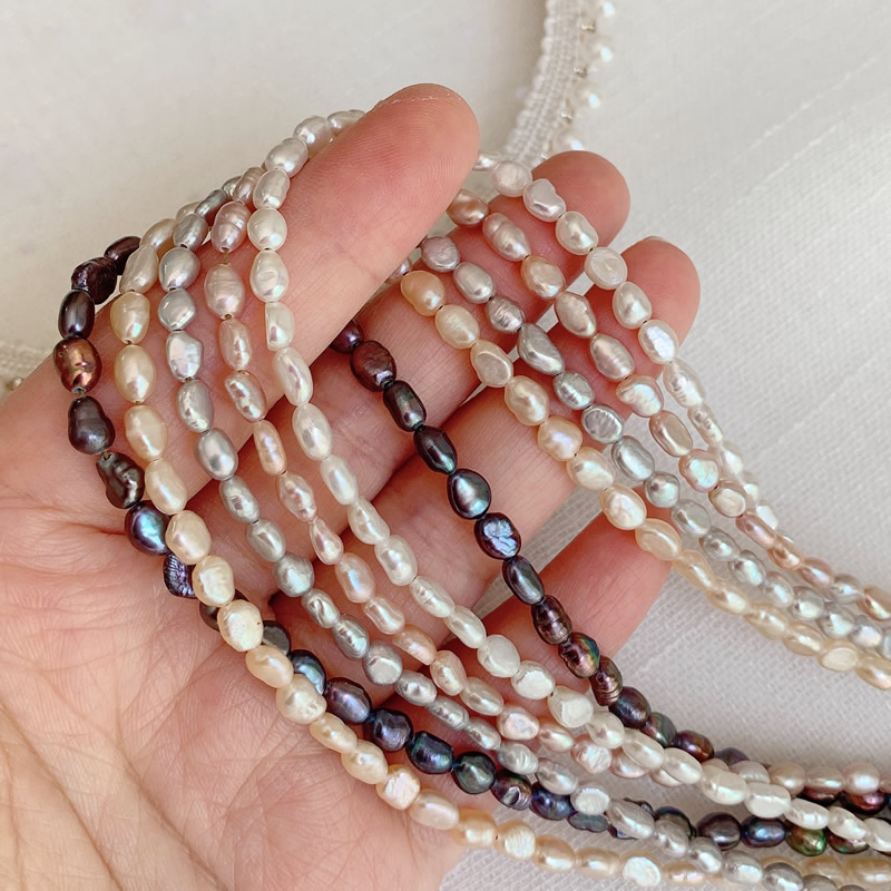 Fashion Natural Freshwater Pea - Pearl Choker Necklace Vintage ulasan dan harga